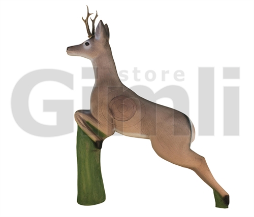Eleven 3D Target Leaping Deer With Insert & Horns